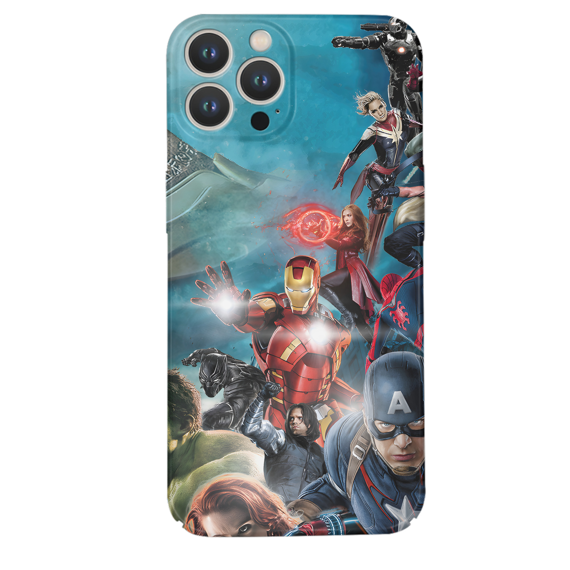 （画像用） アベンジャーズ The Avengers 【iPhone 14シリーズ対応】ハードケース